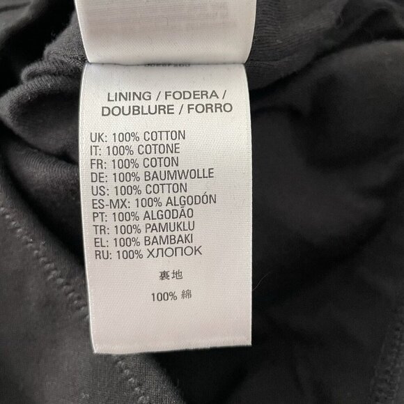 Diesel Black Tank Bodysuit Size Large Cut Out Back Logo Studded Snap Close Moto - Picture 9 of 9